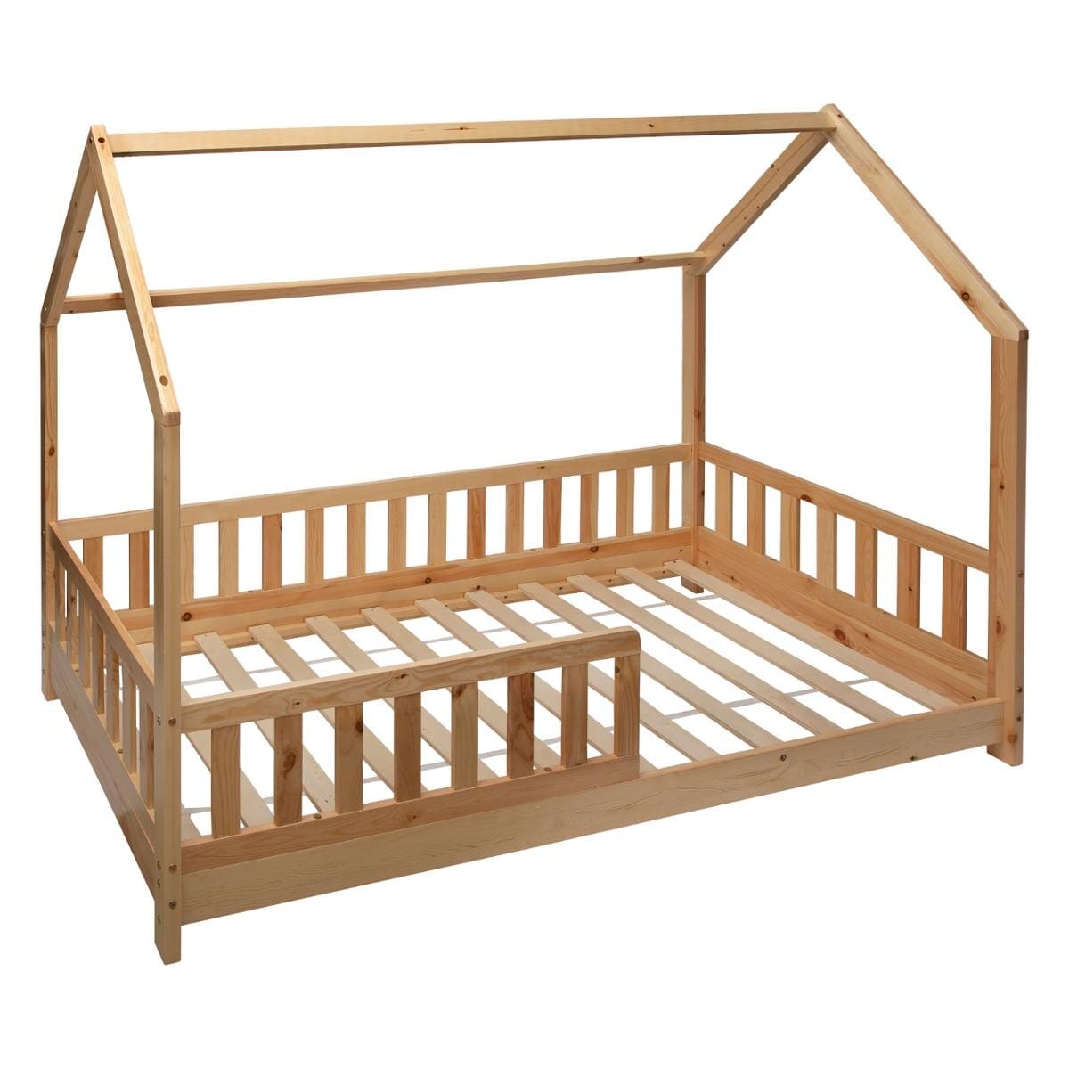 Kinderbed naturel hout tent Bosco