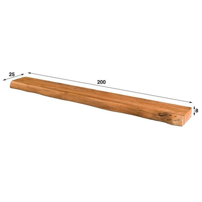 Wandplank Boomstam 200cm - Industrieelinhuis.nl