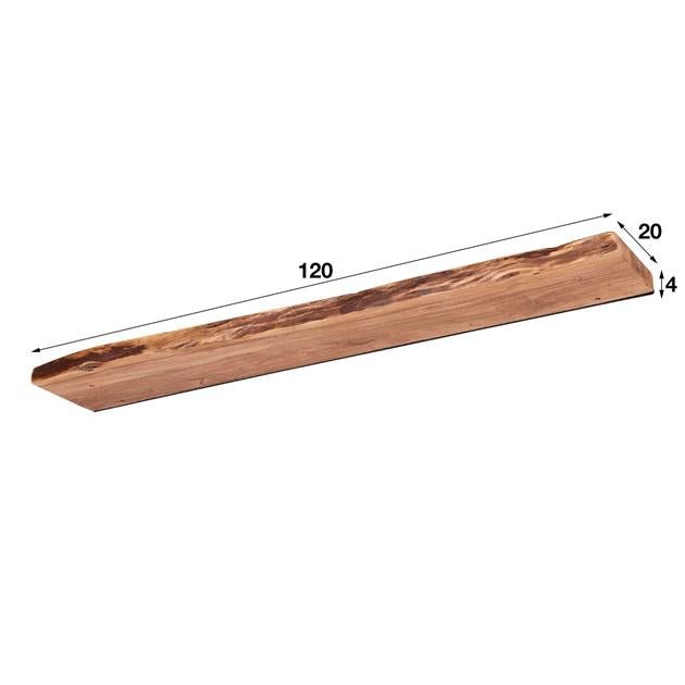 Wandplank set van 3 Eddie 120cm - Industrieelinhuis.nl