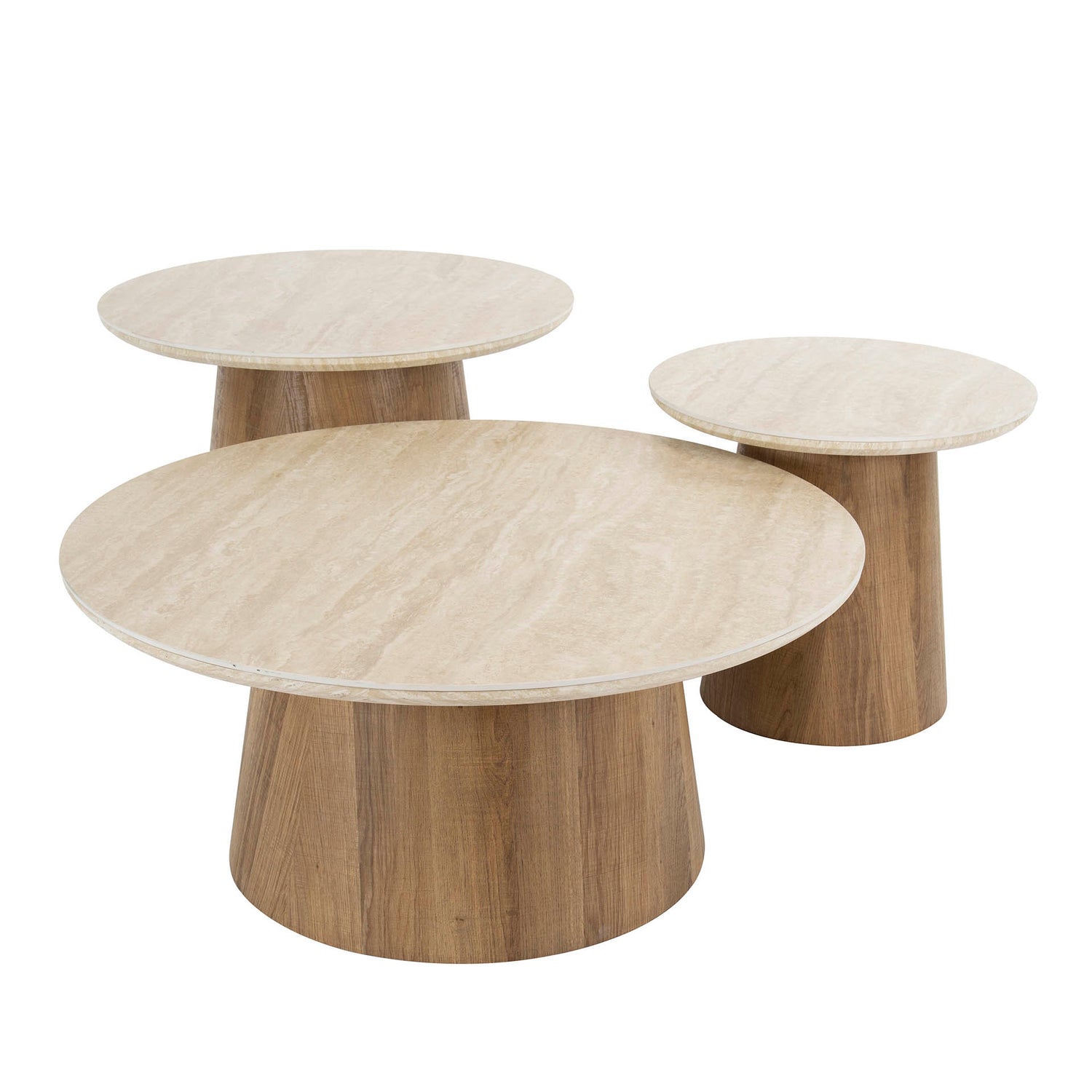 Ceramic Luxe Salontafel | Set van 3