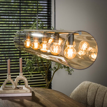 Hanglamp Polara Tube 5L Amber