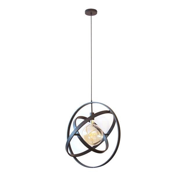 Hanglamp Jupiter Zwart 1 lichtpunt - Industrieelinhuis.nl