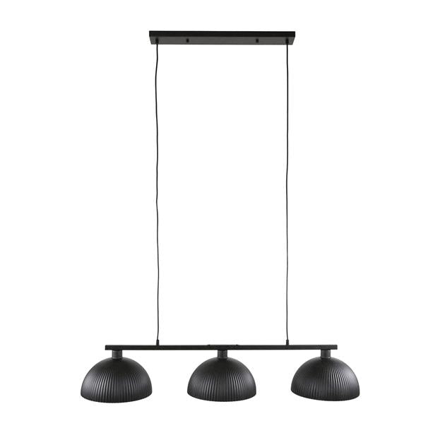 Hanglamp Rica Zwart 3 lichtpunten - Industrieelinhuis.nl