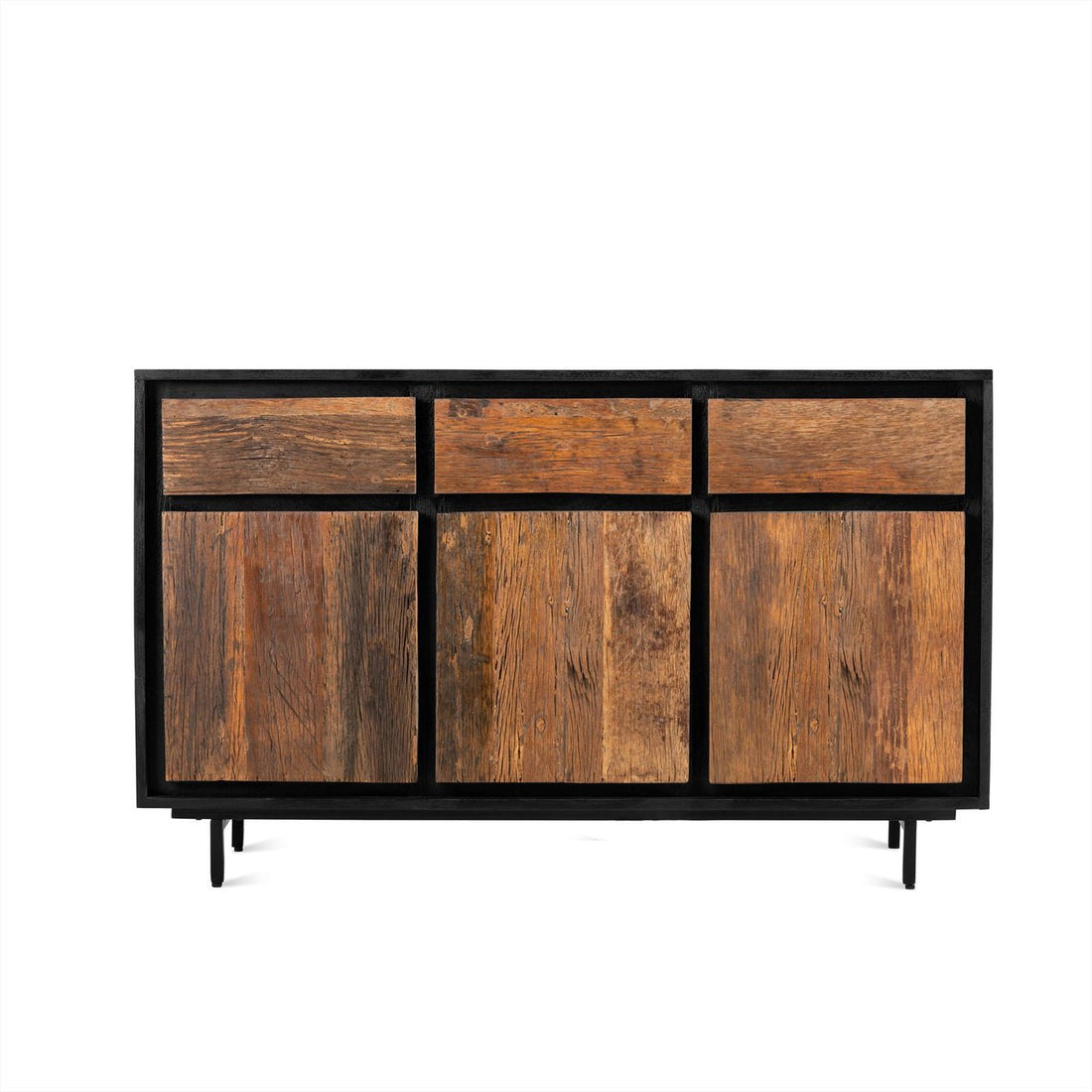 Dressoir kast mango hout | Industrieel Design | 150x40x80cm