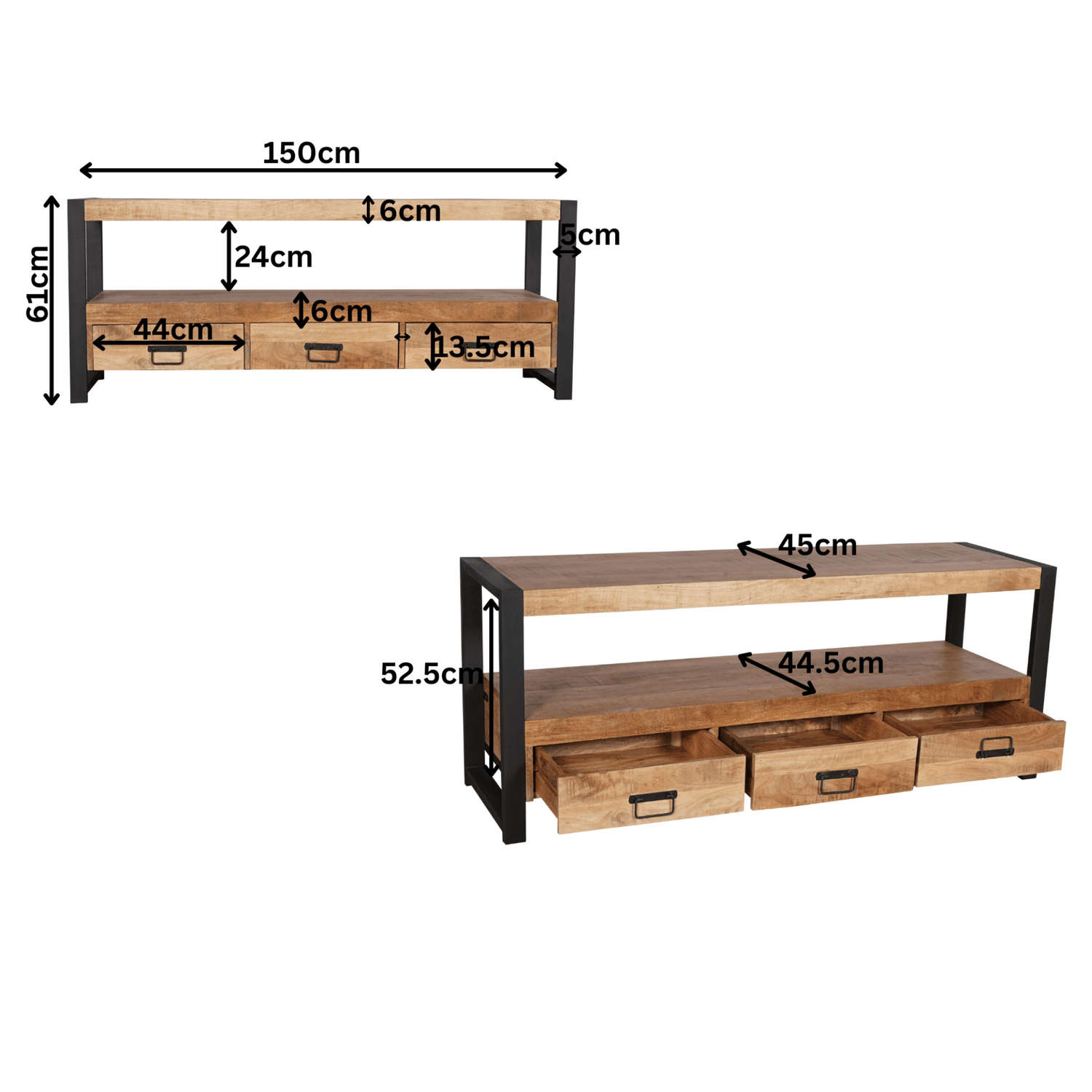 Tv meubel Sorrento | 150 cm