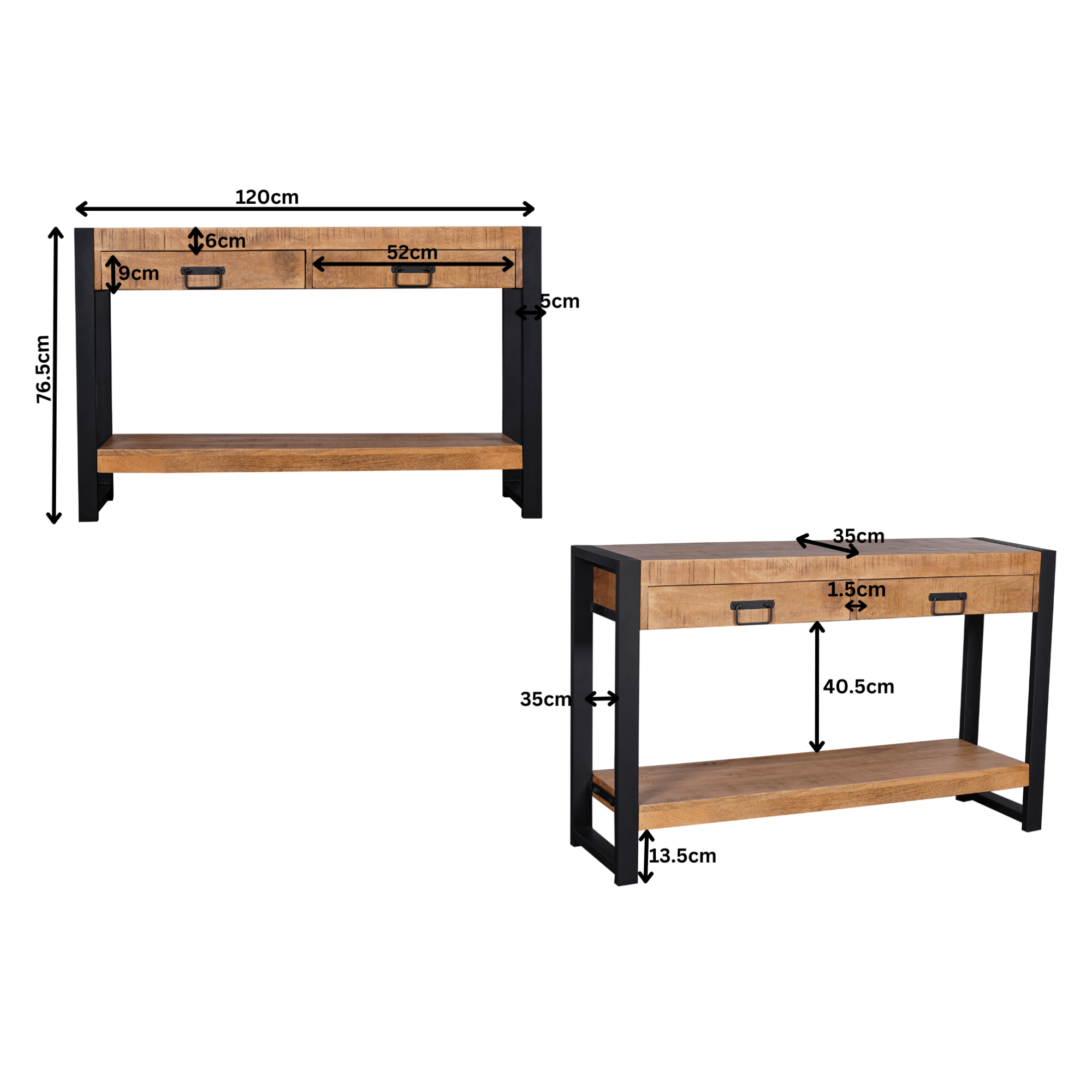 Sidetable Boaz | 120 cm