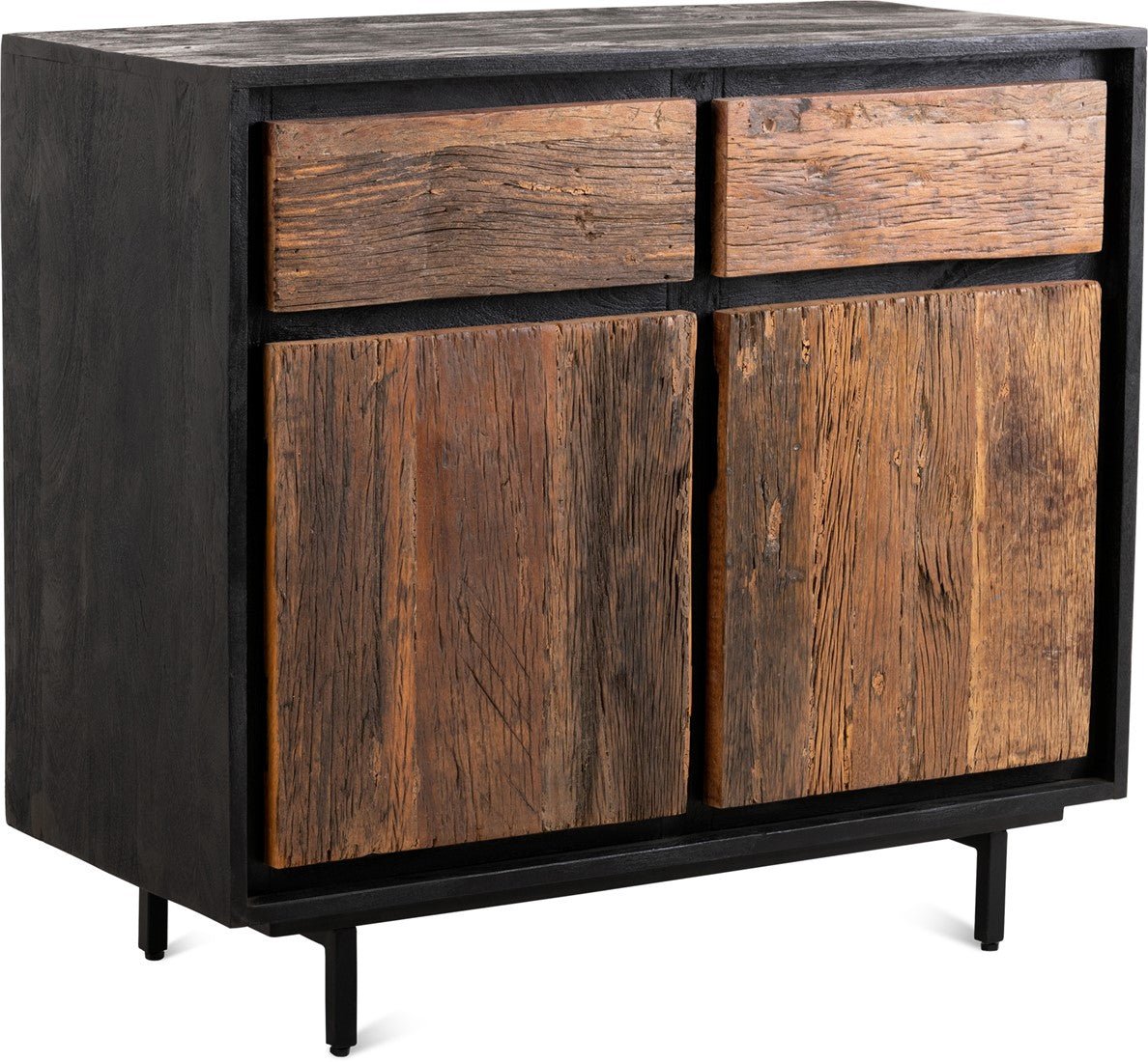 Dressoir kast mango hout | Industrieel Design | 90x40x80cm