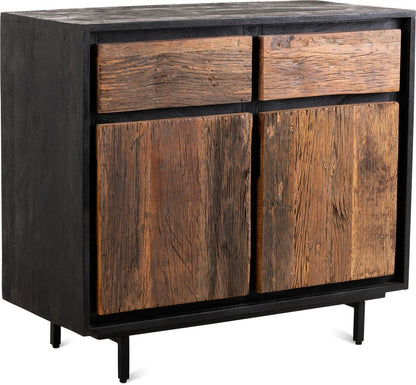 Dressoir kast mango hout | Industrieel Design | 90x40x80cm