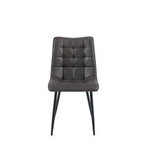 Dining Chair Lucille Anthracite 4 pieces a box - Industrieelinhuis.nl