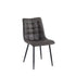 Dining Chair Lucille Anthracite 4 pieces a box - Industrieelinhuis.nl