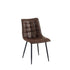 Dining Chair Lucille Brown 4 pieces a box - Industrieelinhuis.nl