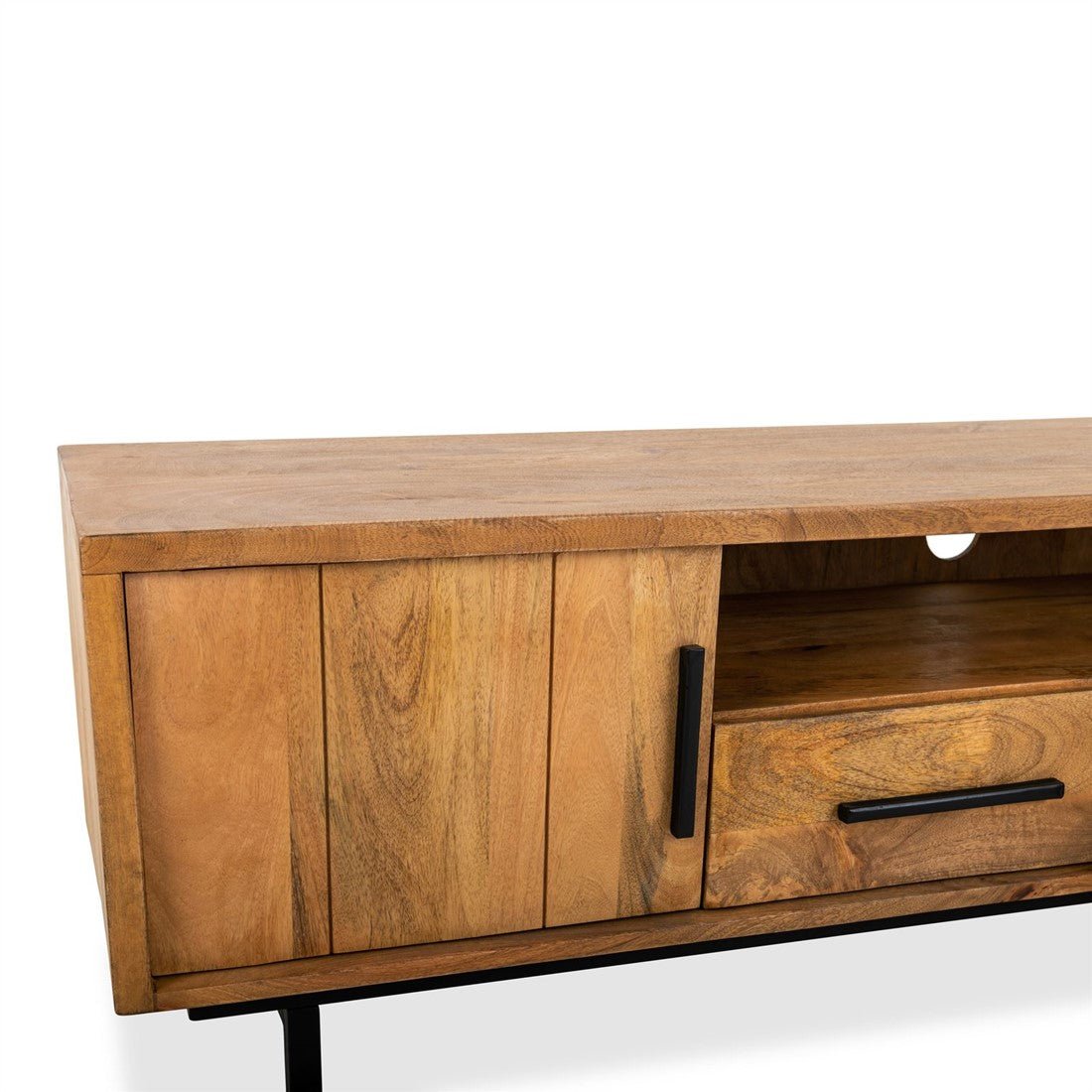 TV-meubel Mango hout | Industrieel Design | 150x40x50cm