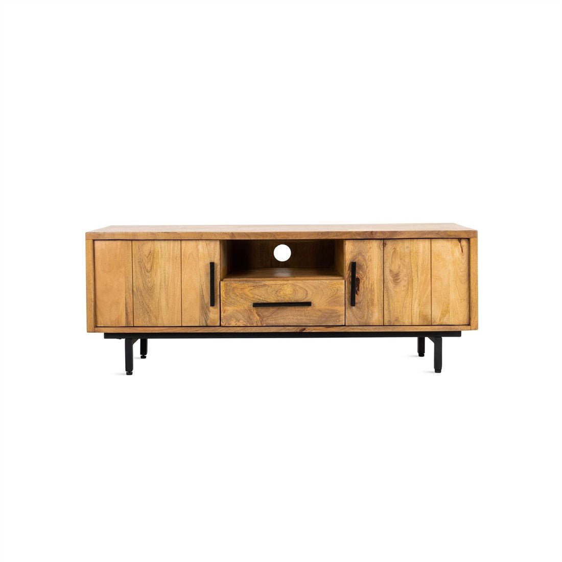 TV-meubel Mango hout | Industrieel Design | 150x40x50cm