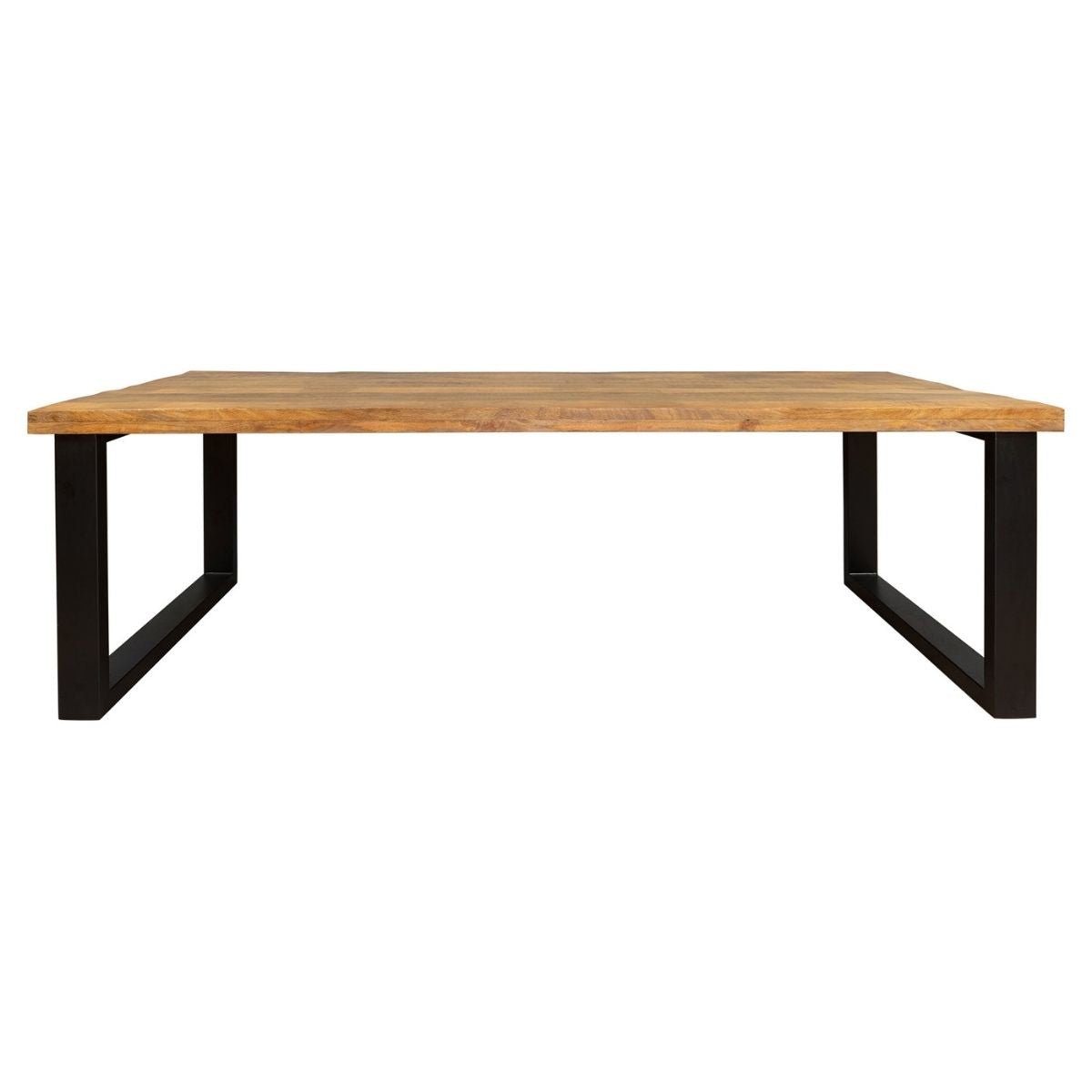 Eetkamertafel Denver | Rechthoek U-poot | 220 cm - Industrieelinhuis.nl